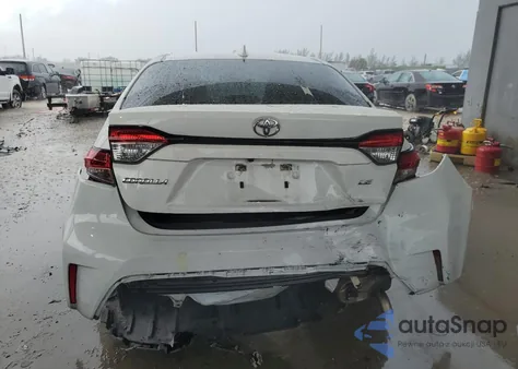 2020 Toyota Corolla Le из США, поврежденный, VIN 5YFEPRAE9LP092428